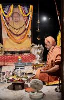 Jalabhisheka and Shodashopachara Puja by HH Swamiji on Samaradhana Divasa of HH Shrimat Pandurangashram Swamiji. SCM-Karla.(16 June 2026)